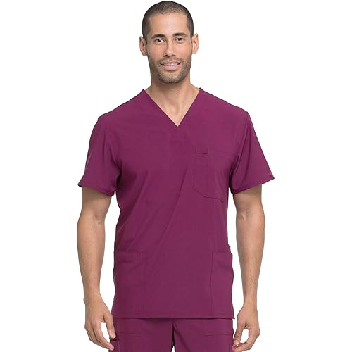 Dickies EDS Essentials Men Scrubs Top V-Neck DK645