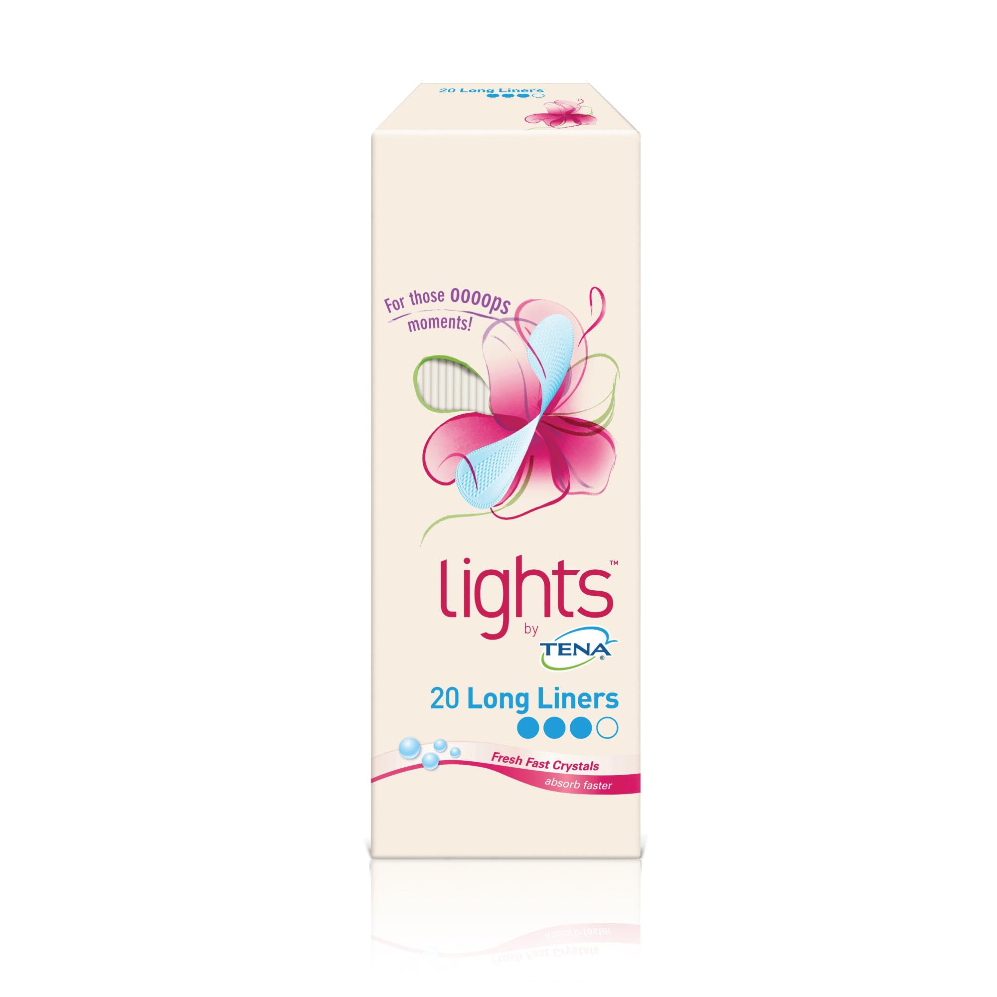 Tena Lights Long Liner - Pack of 20 (Incontinence Pads)