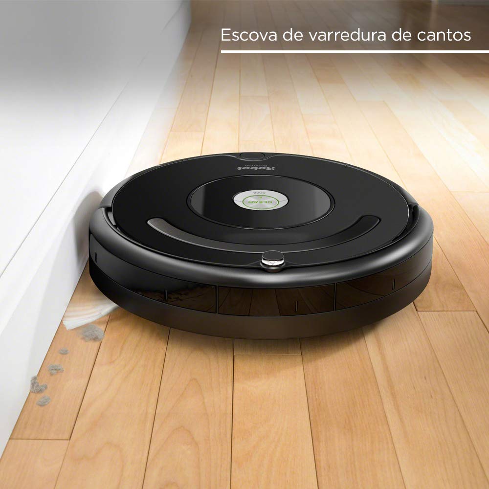 Robô Aspirador de Pó Inteligente Bivolt Roomba® 614 iRobot, Ideal