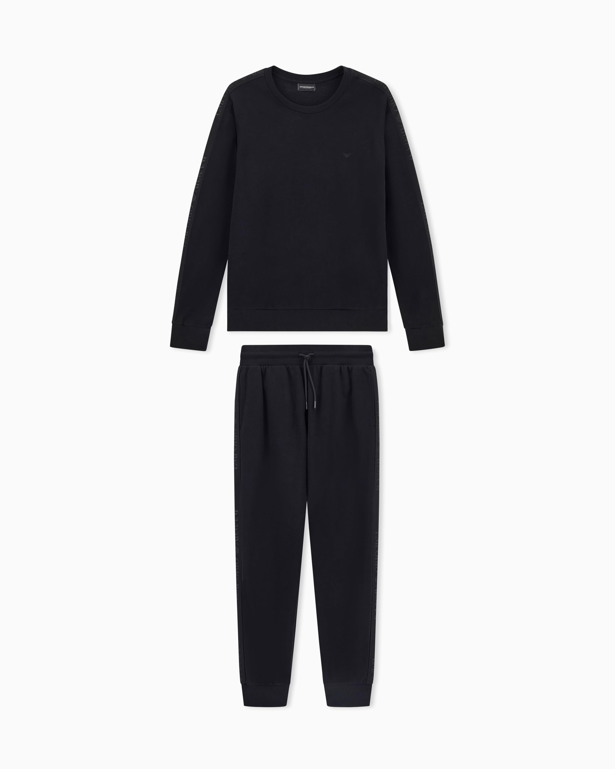 Emporio Armani Basic Terry Loungewear Tracksuit TUTA Uomo (Pacco da 1)