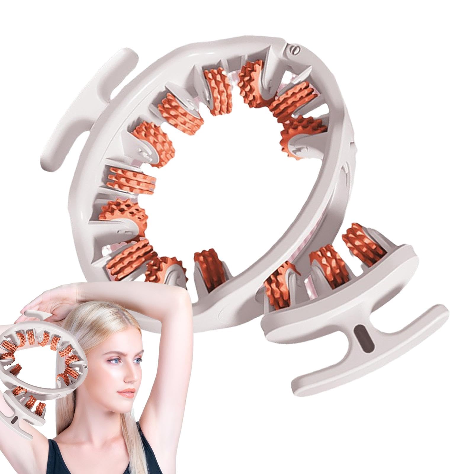 Massagerolle | Faszienrolle | Tiefengewebe-Massagewerkzeug für Oberschenkel Waden Arme, Manuelle Körperrolle, Triggerpunkt-Rollmassage zur Entlastung der Muskeln