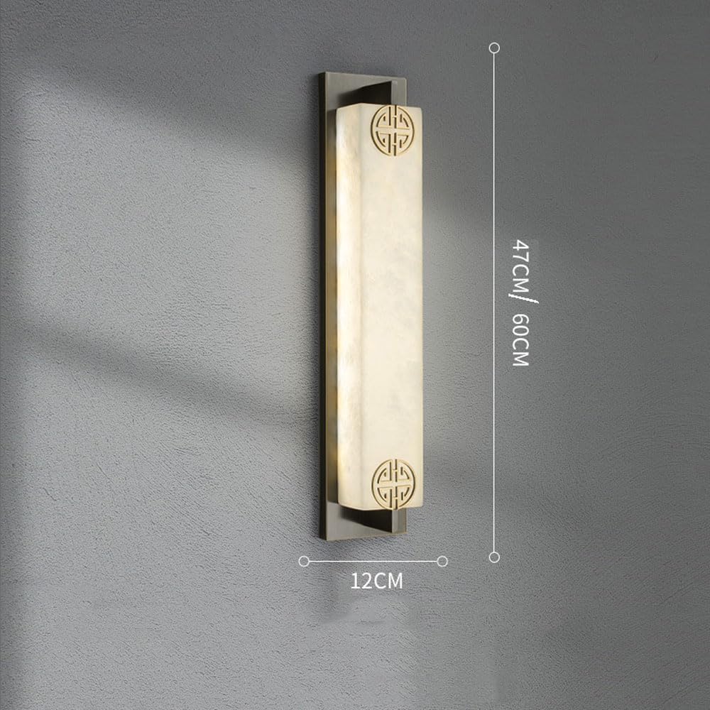 Biała kwadratowa lampa ścienna do korytarzy, salonu, barów, ganków, schodów i balkonów (3 kolory)