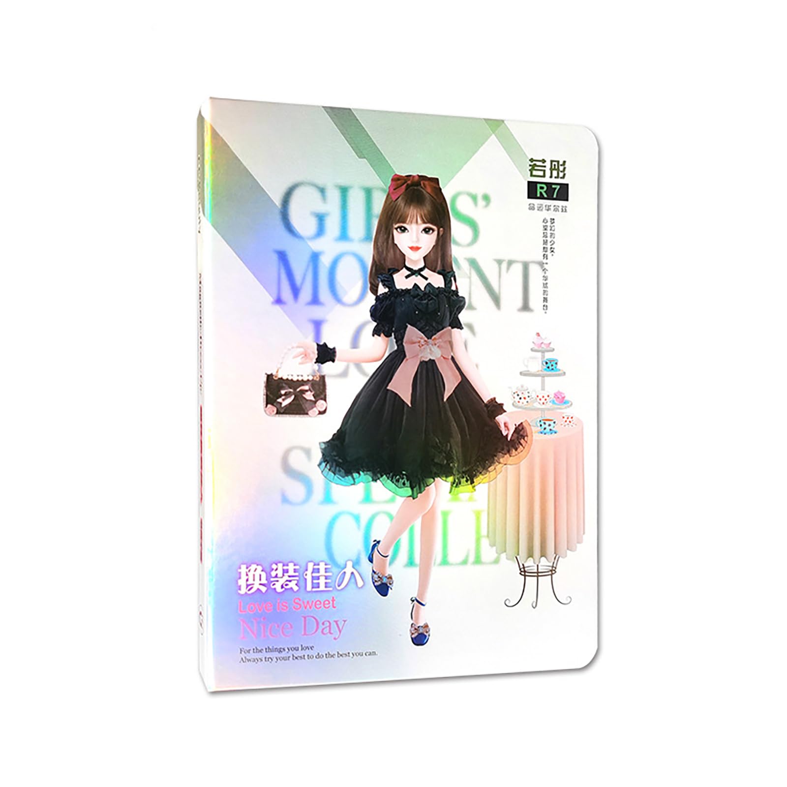 Magnetic Princess Dress Up Paper Doll, 2024 New Magnetic Dress Up Baby, Magnetic Dress Up Baby Paper Dolls for Girls Nurturing Creativity and Imagination (Collector Book-Paper Doll not included)