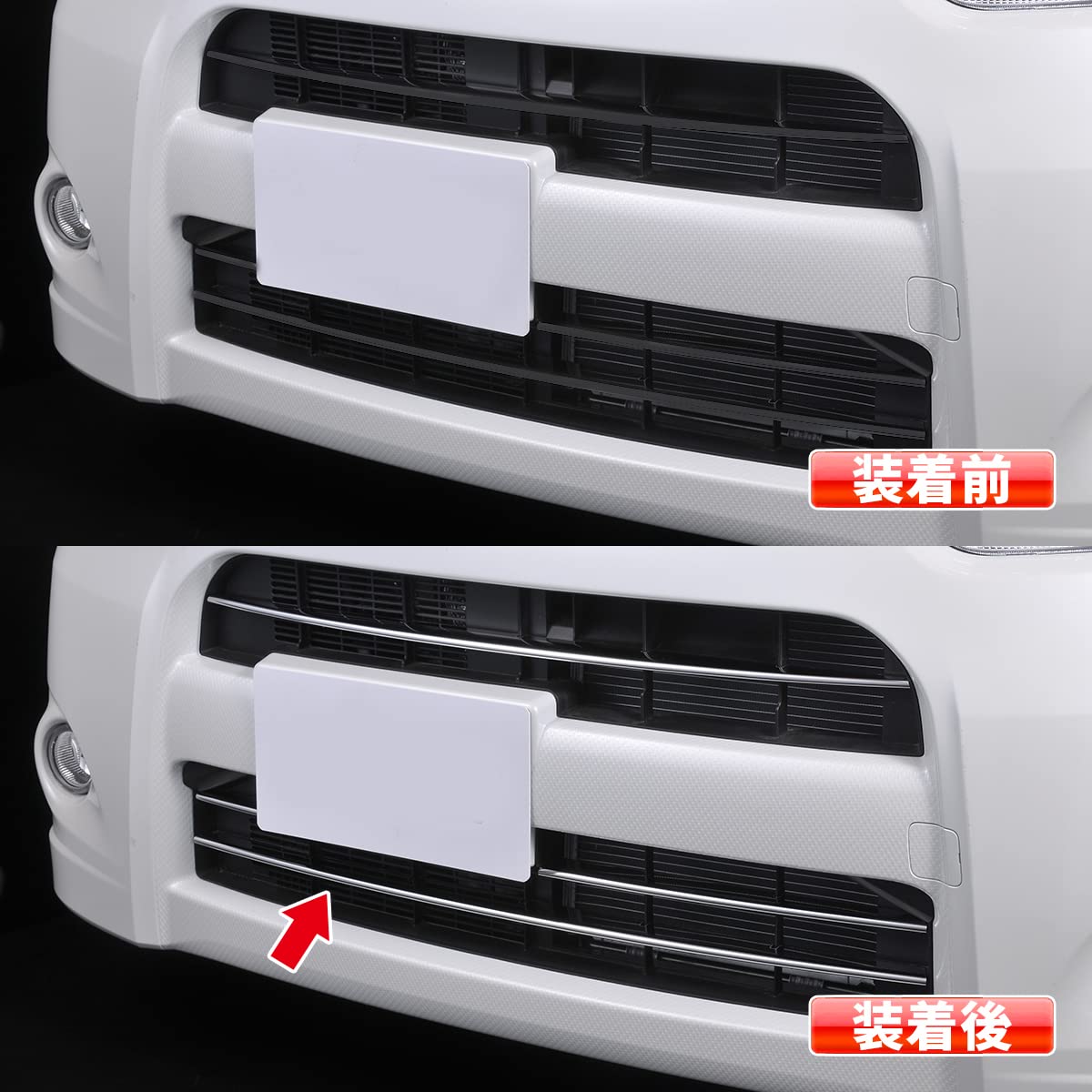 LA100S LA110S 前期 ムーヴ 純正 フロントバンパー 52119-B2450 黒