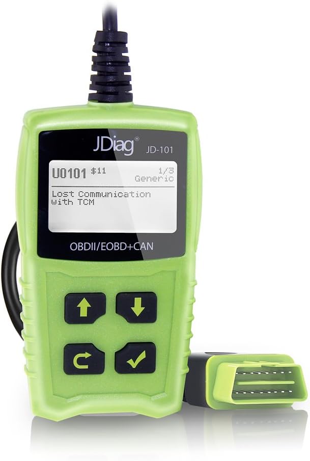 JD101 OBD2 Code Scanner Auto Engine Fault Code Reader