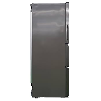 Hisense HR-D2820S 冷蔵庫 282L グレー Amazon | Hisense 冷蔵庫 幅55.4cm 282L スペースグレイ HR
