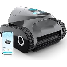 [2026 NEW] C1 Robotic Pool Cleaner with 180Mins, Deep Gray
