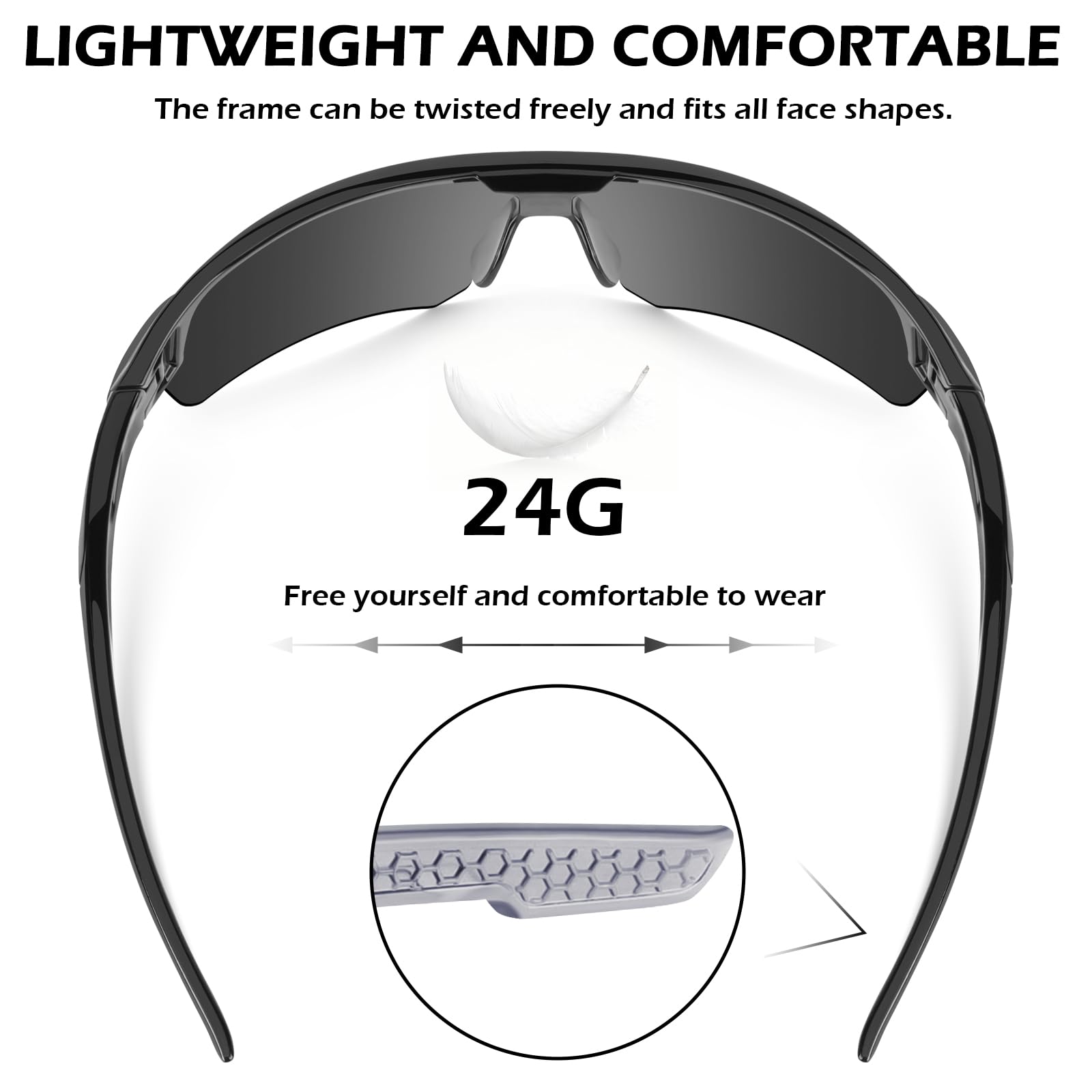 OXG Paquete de 6 gafas de seguridad unisex, gafas de seguridad con lente envolvente, resistentes a los arañazos y impactos, cumple con la norma ANSI Z87.1