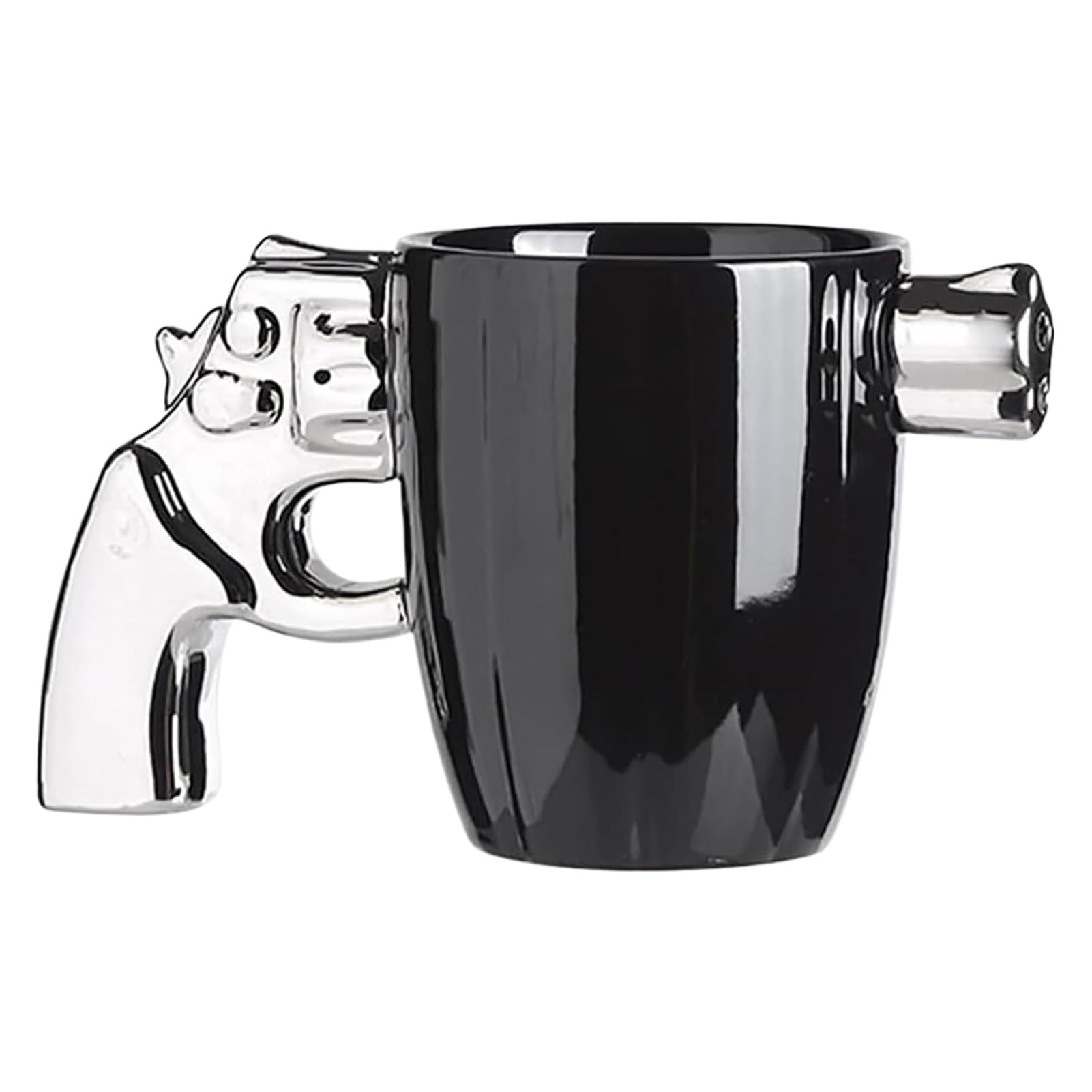 Amazon.com: Cintoko Novelty Ceramic Cool Gun Mug for Men, 12OZ Porcelain  Pistol Design Coffee Mug, Gifts for Gun Lovers : Home & Kitchen