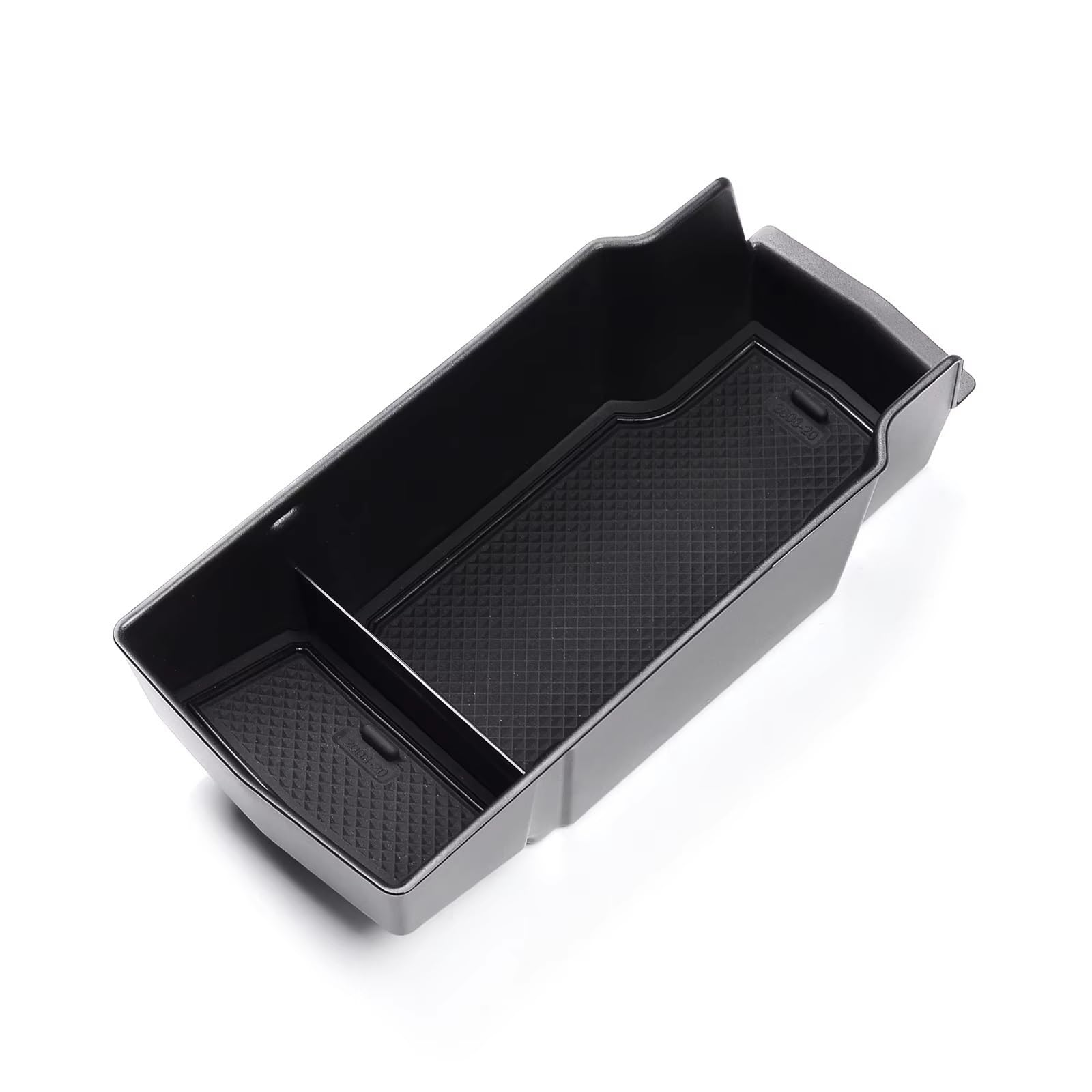 KYTGIOL Car Storage Organizer Compatible With Peugeot 2008 2019-2024 Car Central Console Armrest Storage Box Organizer Tray Arm Rest Container Interior Accessories