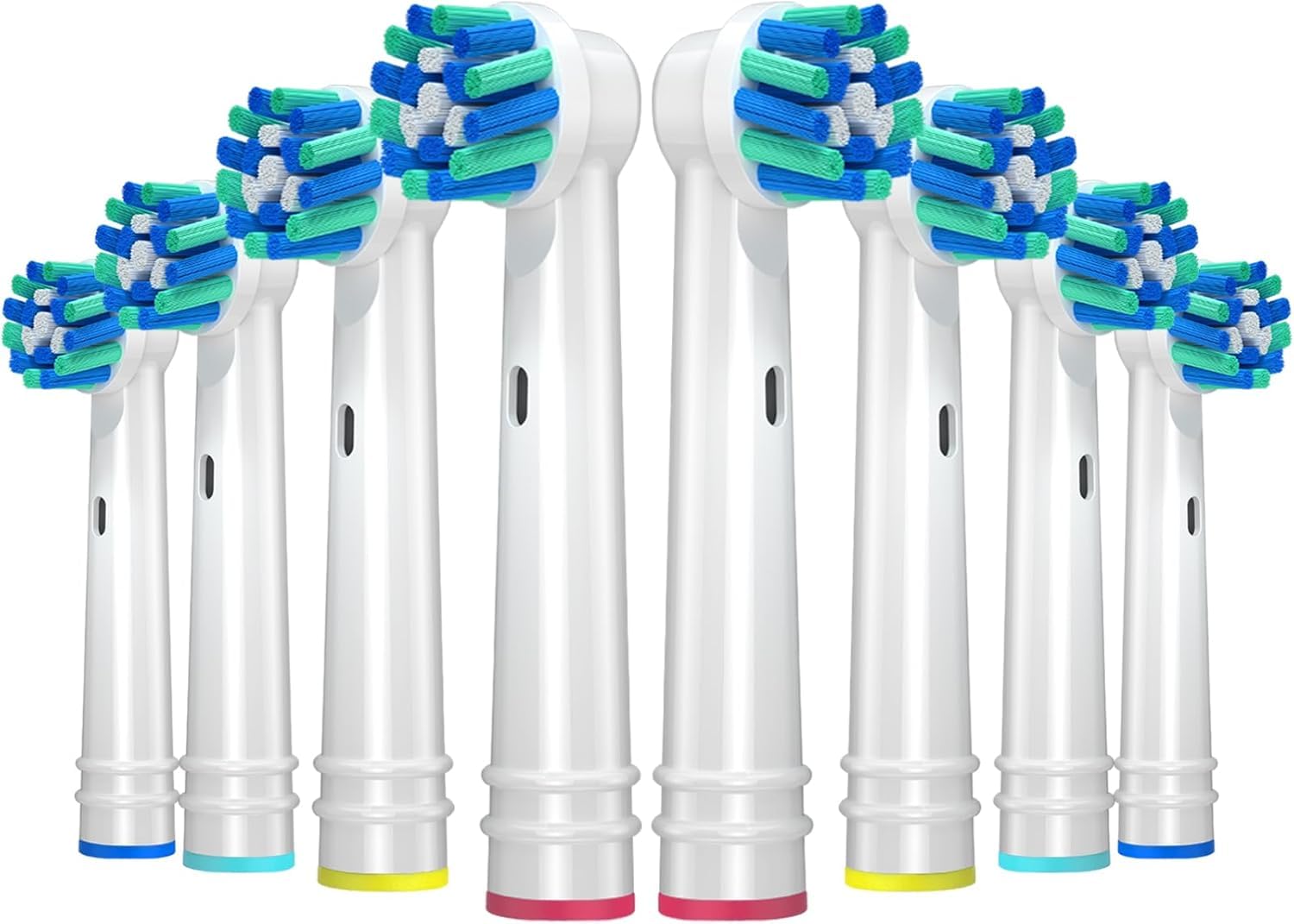 REDTRON Cross Action Recambios Cepillo de Dientes Eléctrico para Oral B, Cabezal de cepillo de dientes eléctrico para la serie Vitality Pro Smart Genius de Cuidado Profesional