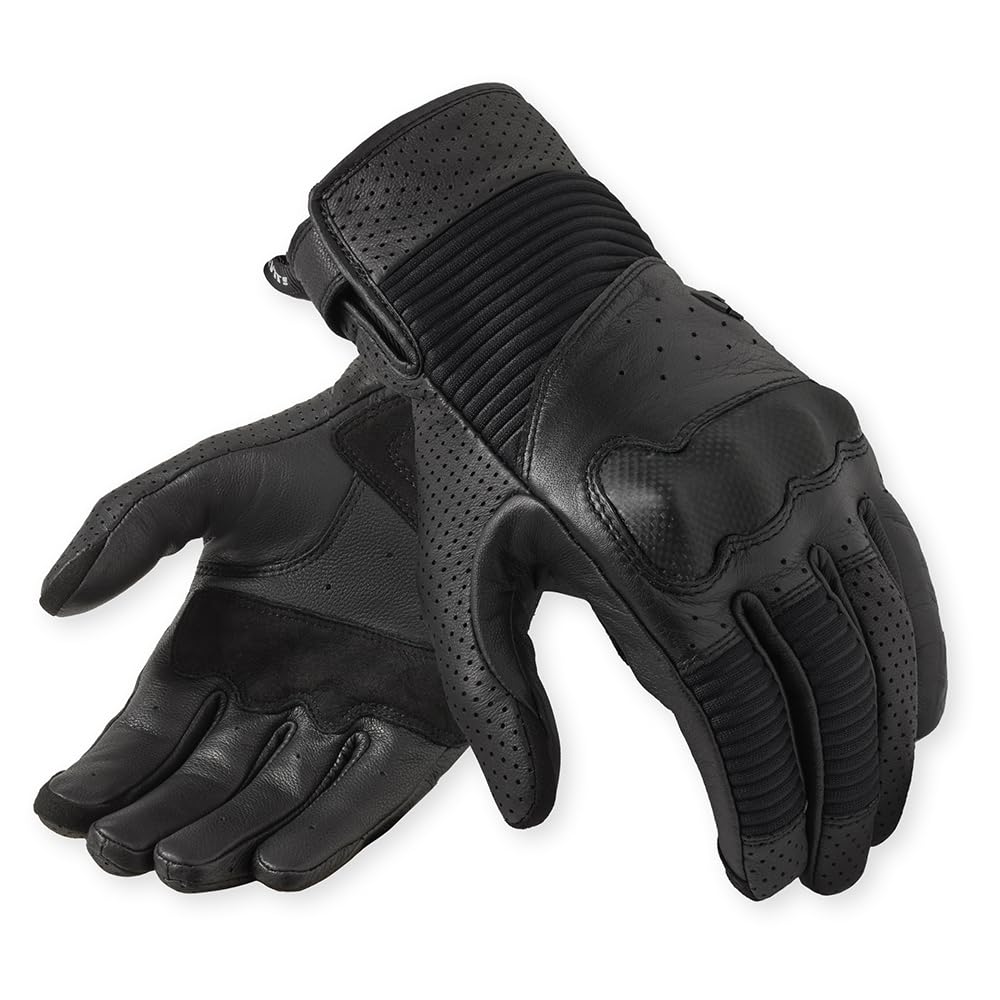 REV'IT! Revit Lewisville Guanti da moto, sabbia/nero, S