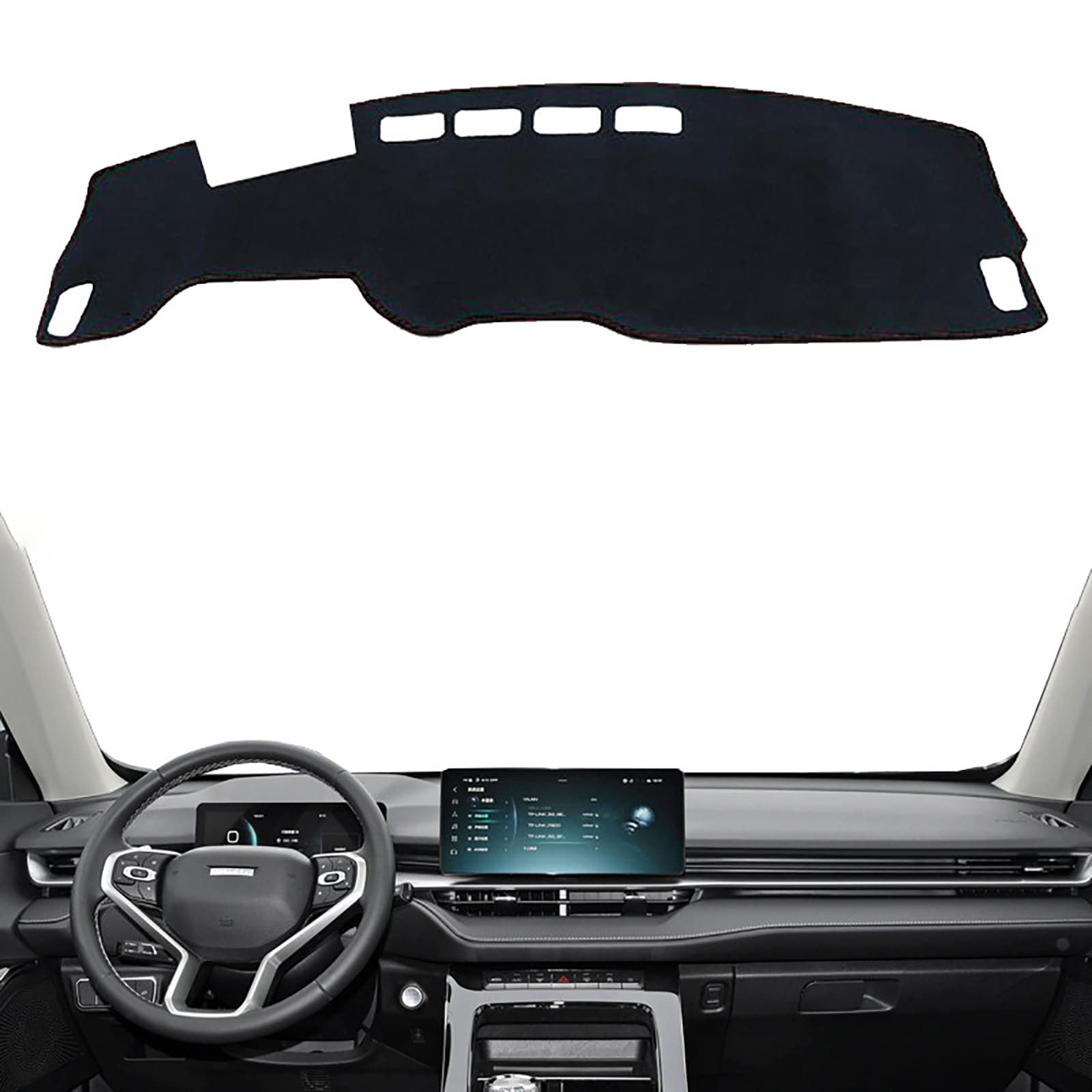Car Auto Inner Dashboard Cover,For Haval H6 3th Generation 2021-2023 Carpet Cape Sun Shade Pad Rug Protector