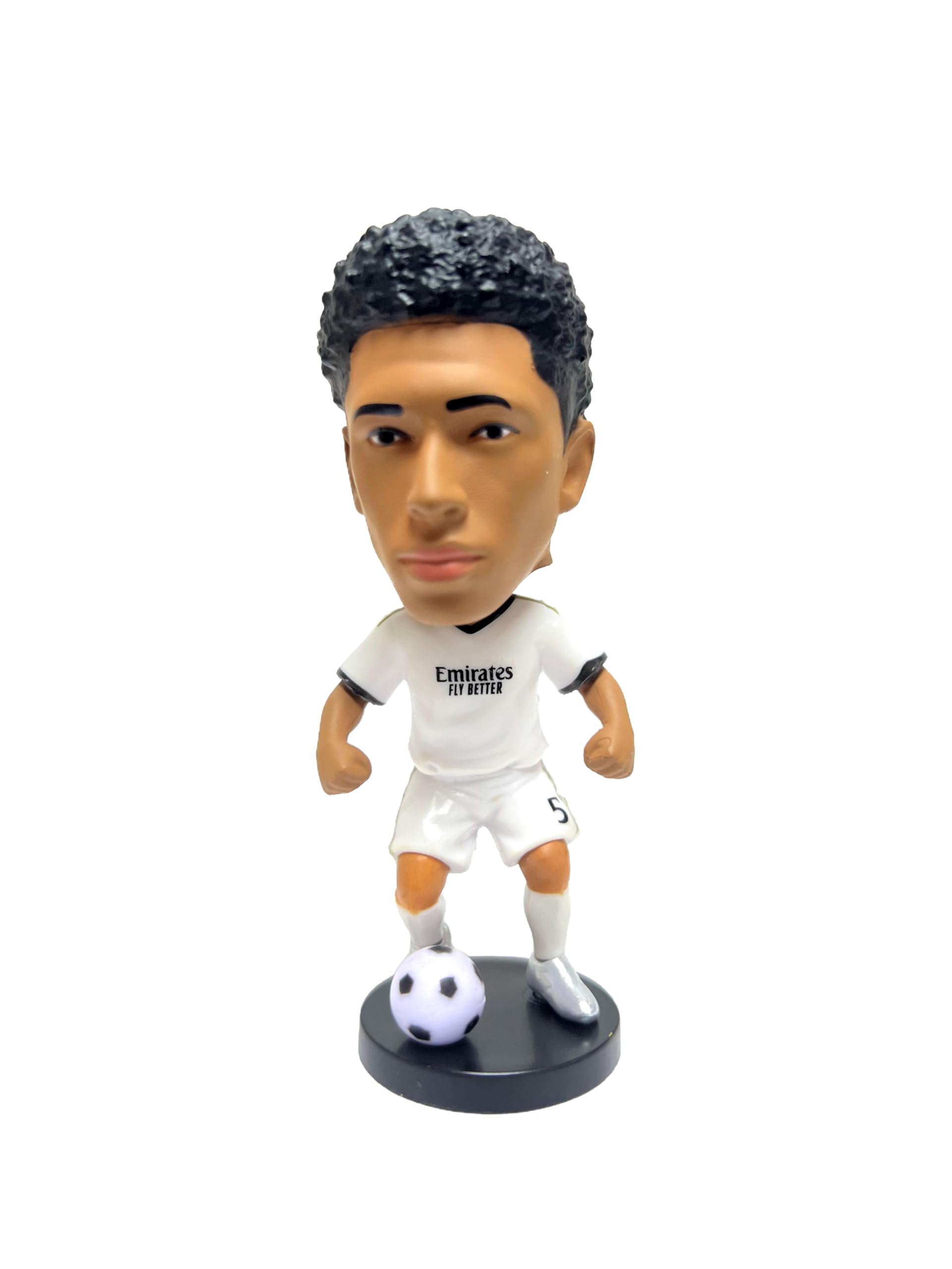 Anime train station Soccer Star,Football Star, Football Player, Football Superhero Bobble Head,Doll Toy Model Doll, 10cm PVC, Suitable for Car Dashboard or Office Desk (BELLINGHAM)