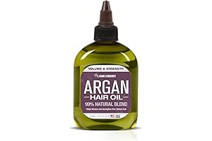 99% Natural Volume and Strength Hair Oil Infused with Argan Oil