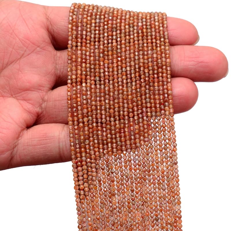 Perles en zircon rouge naturel pour créer vos bijoux bohèmes chic