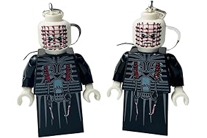 STERLING SILVER Pinhead Hellraiser Scary Pins