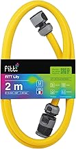 FITT Lily 5/8" (15mm) 2m Hose for Connecting Hose Reel to Tap, with Fittings