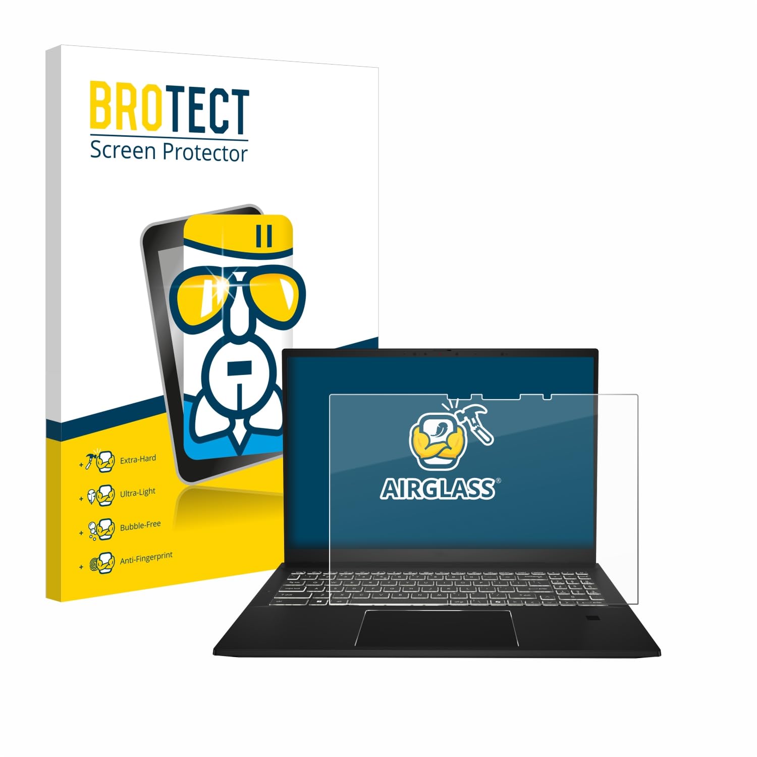 brotect Pellicola Protettiva Vetro per Radiomaster TX16S Protezione Schermo [Durezza Estrema 9H, Chiaro