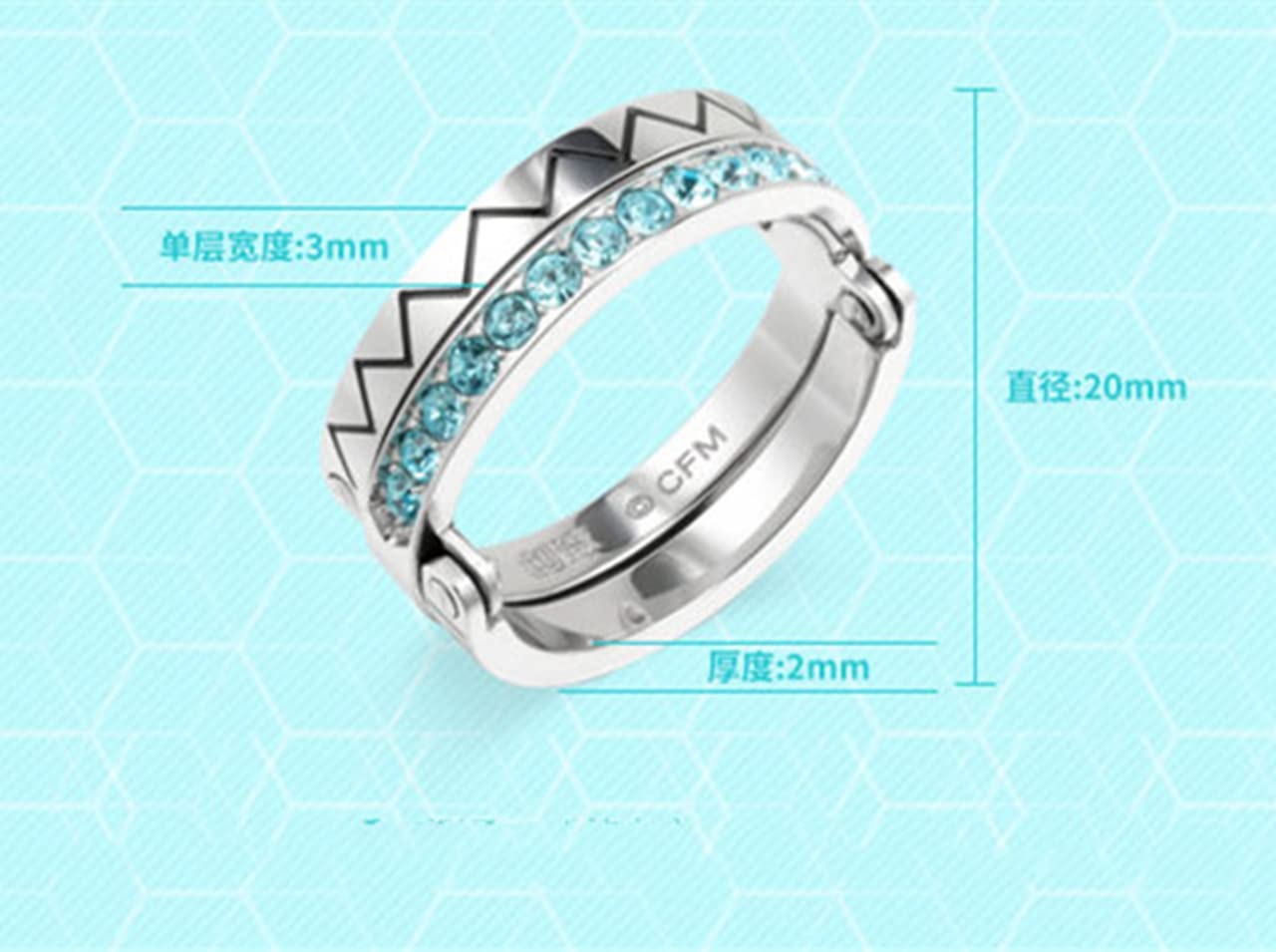 Amazon.co.jp: CANGLAN 初音ミク（はつね みく）リング 指輪 イメージ