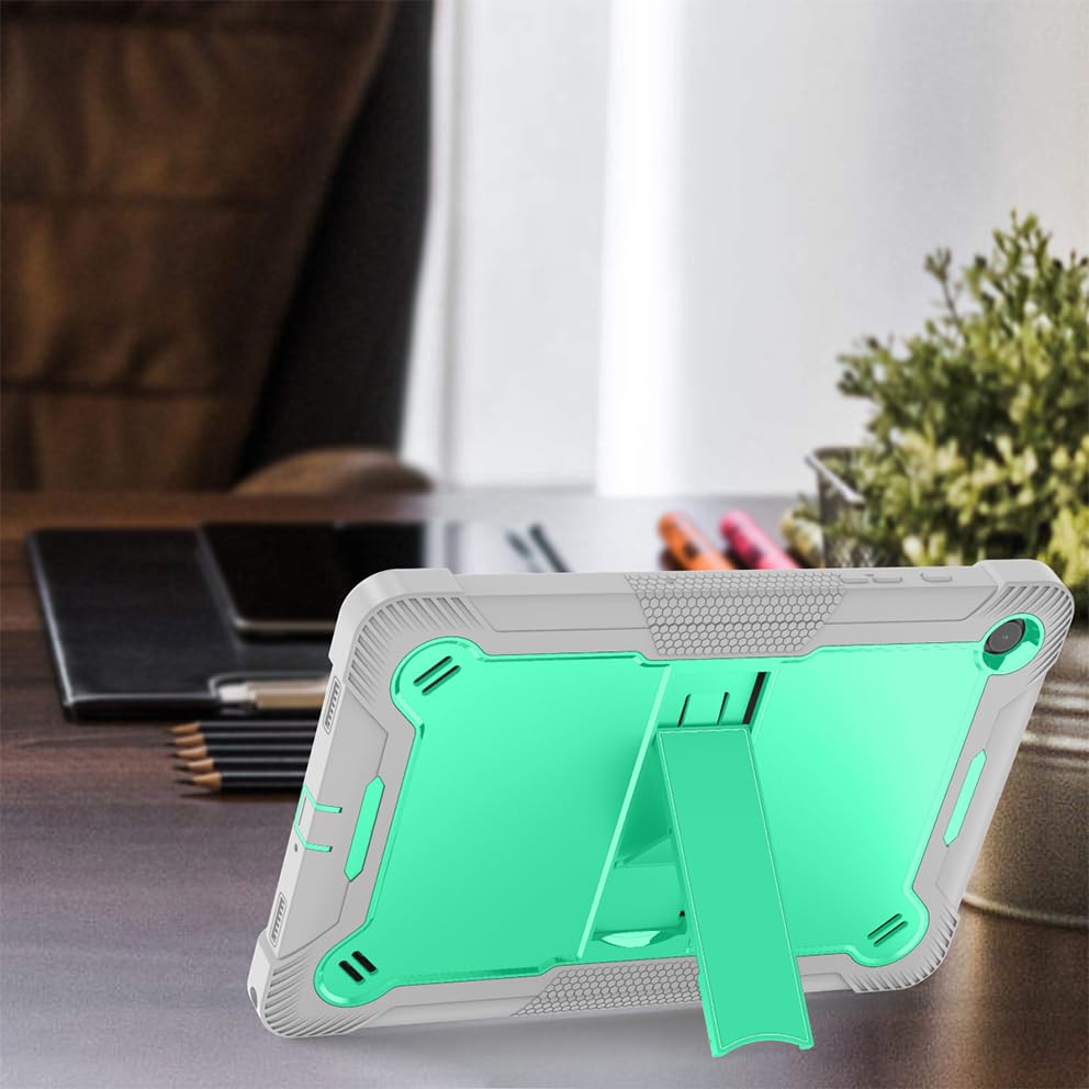 Image of ProElite Cover for Samsung Galaxy Tab A11 Plus 11 inch / A9 Plus 11 inch Case, Rugged Shockproof Heavy Duty Back Case Cover for Samsung Galaxy Tab A9+ /A11+ 11 inch, Mint Grey
