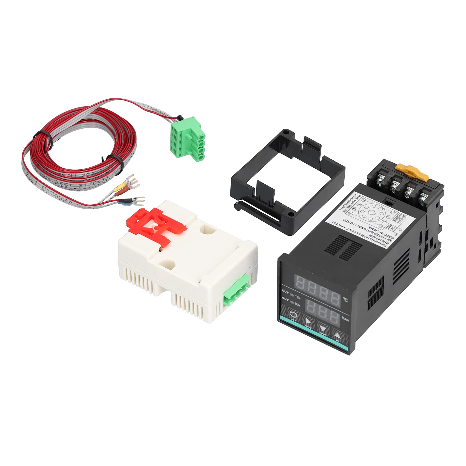 Controlador de Temperatura y Humedad de Alta Precisión, Monitor Inteligente Digital para Depósitos y Almacenes de Granos, AC85-265V