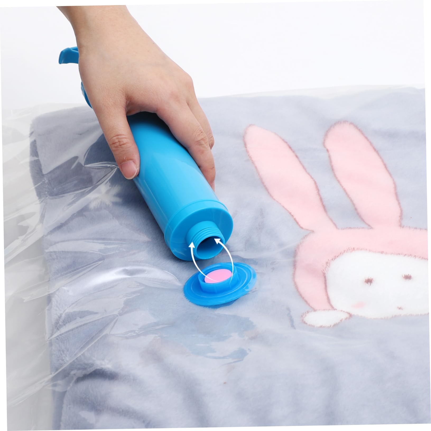 MAGICLULU Sacchetti Sottovuoto per Coperte e Cuscini, in Pa e Pe, con Pompa Manuale, Design di Compressione per Casa e Viaggio
