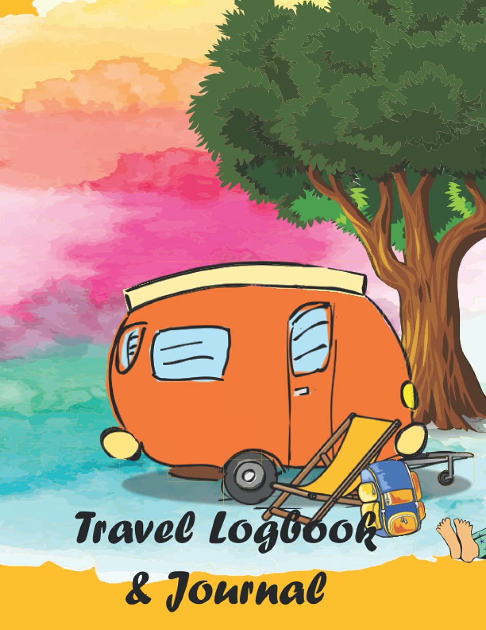 Caravanning Journal, Backpacker, Caravanner and RV Travel Logbook. Adventure and Roadtrip planner and Keepsake: Journal and notebook with detailed ... remember your trip and plan your next one!
