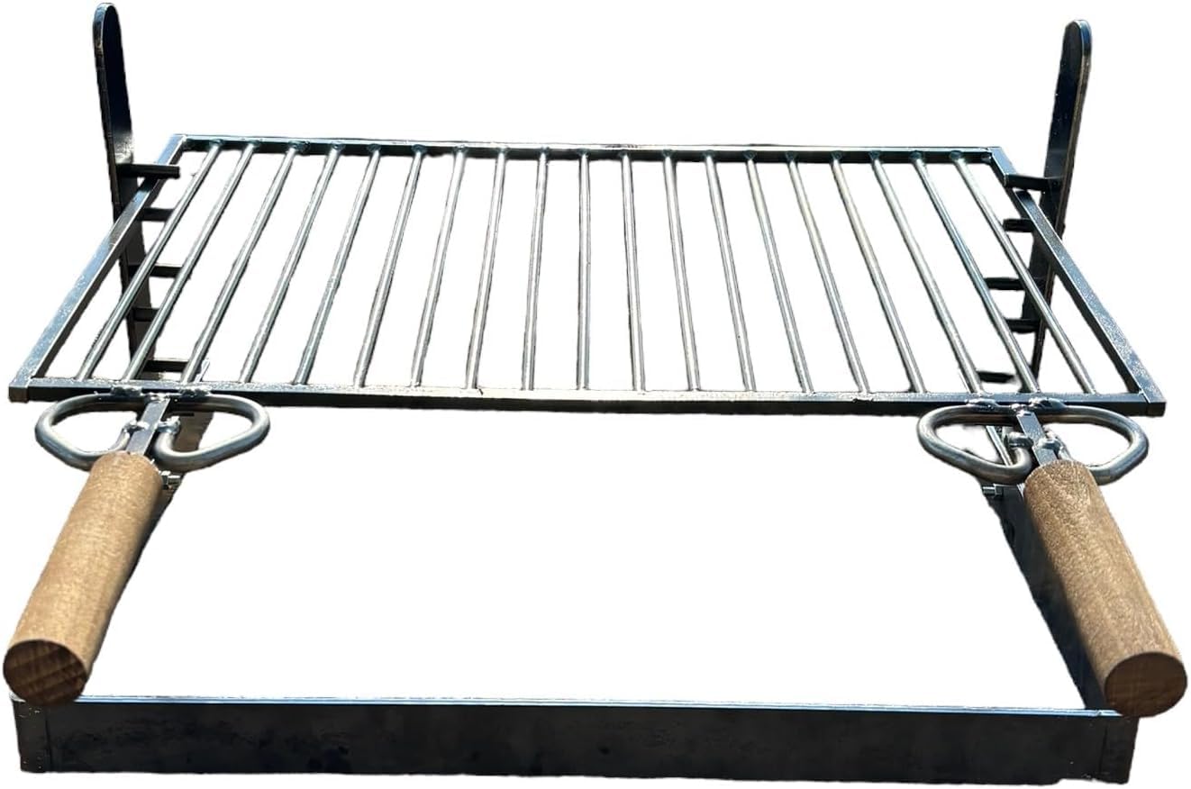 Graticola Pesante In Acciaio Cm.35x70 Al Miglior Prezzo - Foto 2