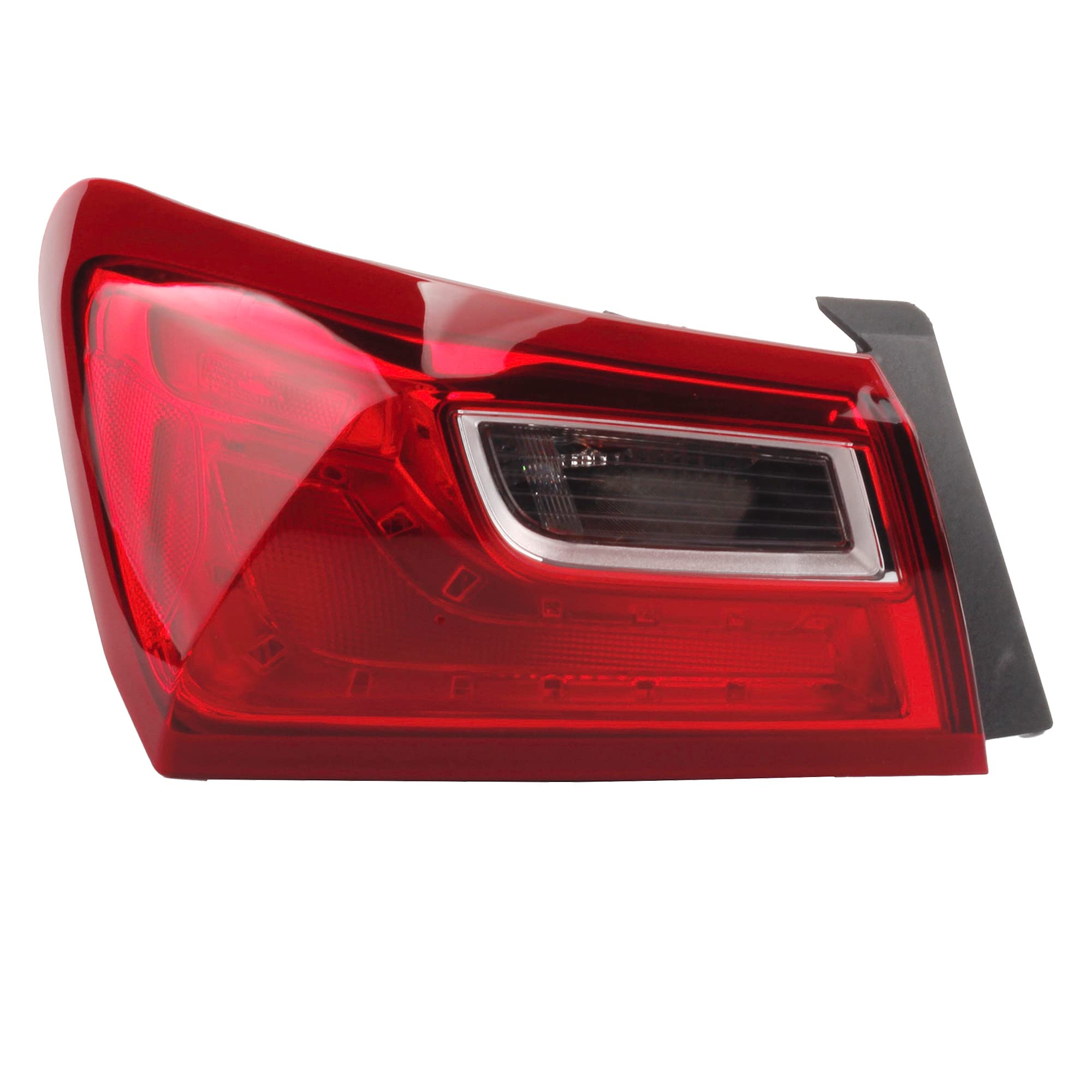 Photo 1 of Dasbecan Tail Light Lamp Assembly Rear Outer Compatible with Chevy MALIBU 2016-2019 Taillamps Replaces OEM# 84132376 GM2804122 LH W/Bulbs Left