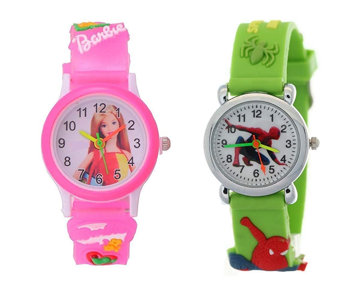 cruze Pink and Green Cartoon Images Kids Watch for Boys and Girls Combo(Zd-043) (B08413BPNS) Amazon Price History, Amazon Price Tracker