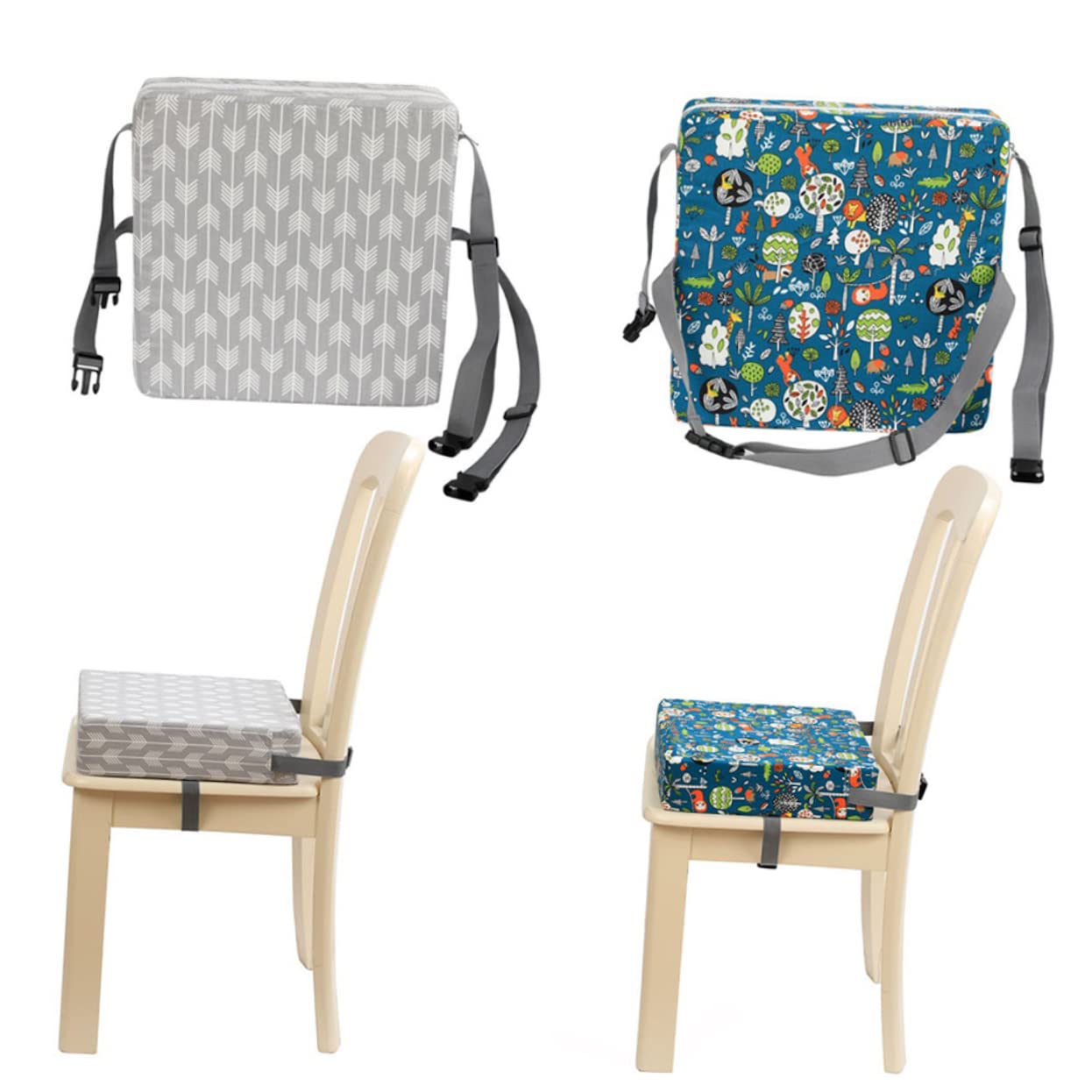 Cojín Elevador de Silla Infantil para Comedor, Verde