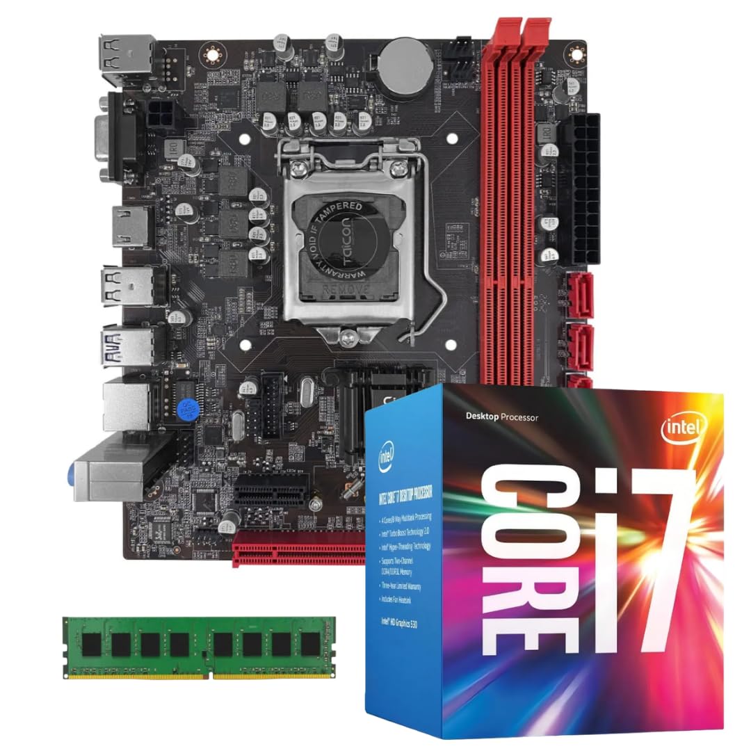 Kit Gamer Intel Core i7 6ª Geração Memória 16gb ddr4 – Potência e