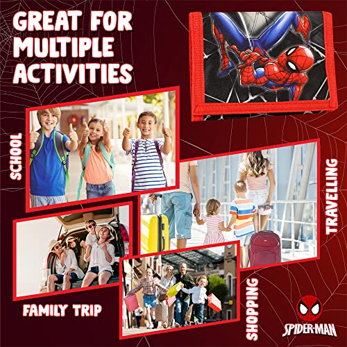 Portefeuille Spiderman à trois volets, l'idée cadeau idéale pour garçon - 6