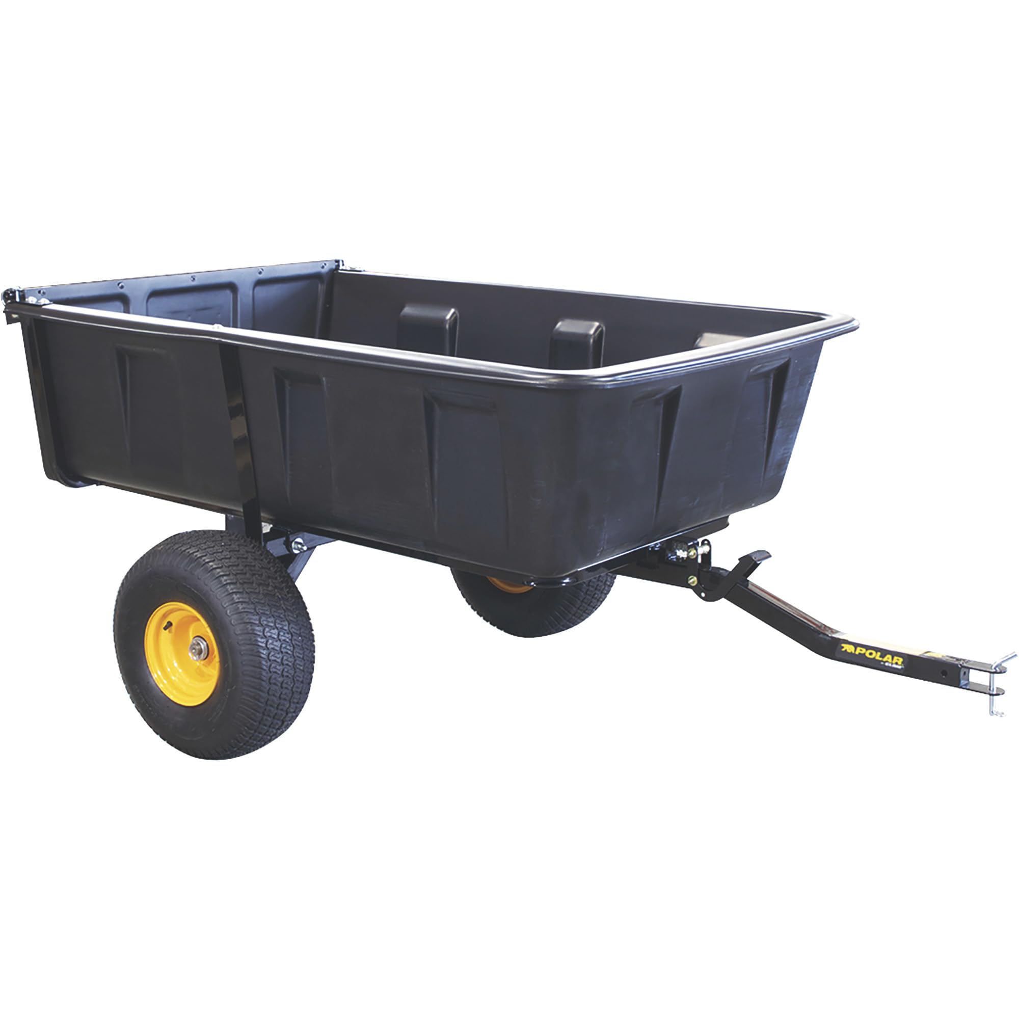 Polar Trailer #10535 HD Max – 93" x 55" x 39" Heavy-Duty Utility Trailer – 1,800 lb Capacity, Rustproof Poly Tub, All-Steel Frame, Sealed Bearings,
