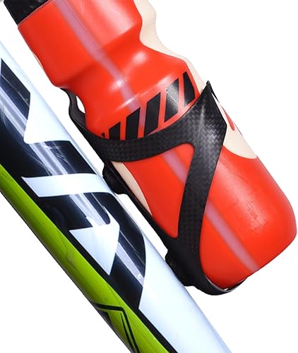 Miniatura 8 de ThinkTop Paquete de 2 soportes ultraligeros de fibra de carbono para bicicleta de bicicleta, bebida, botella de agua, soportes para bicicleta de