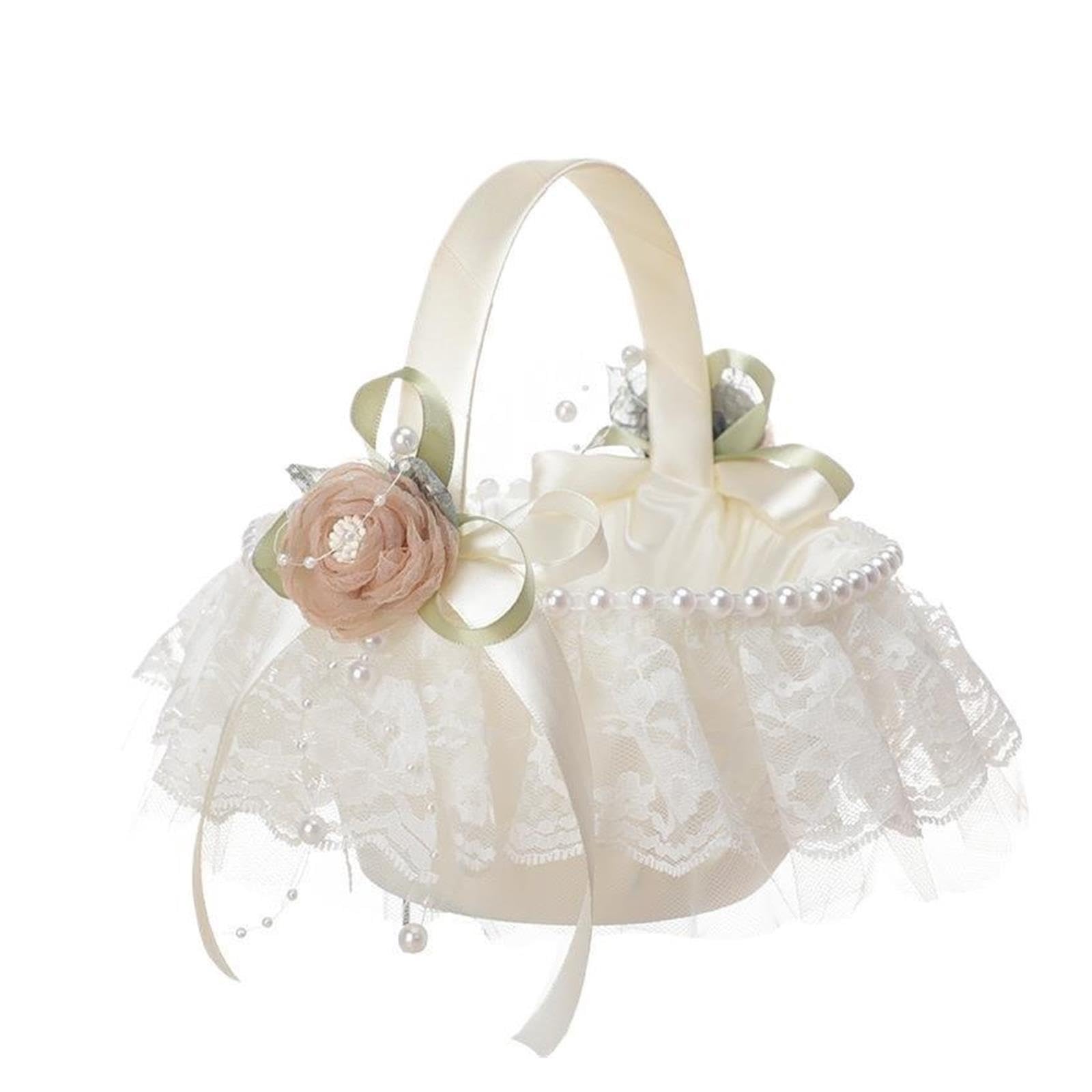 1pcs Wedding Flower Basket Per Matrimoni