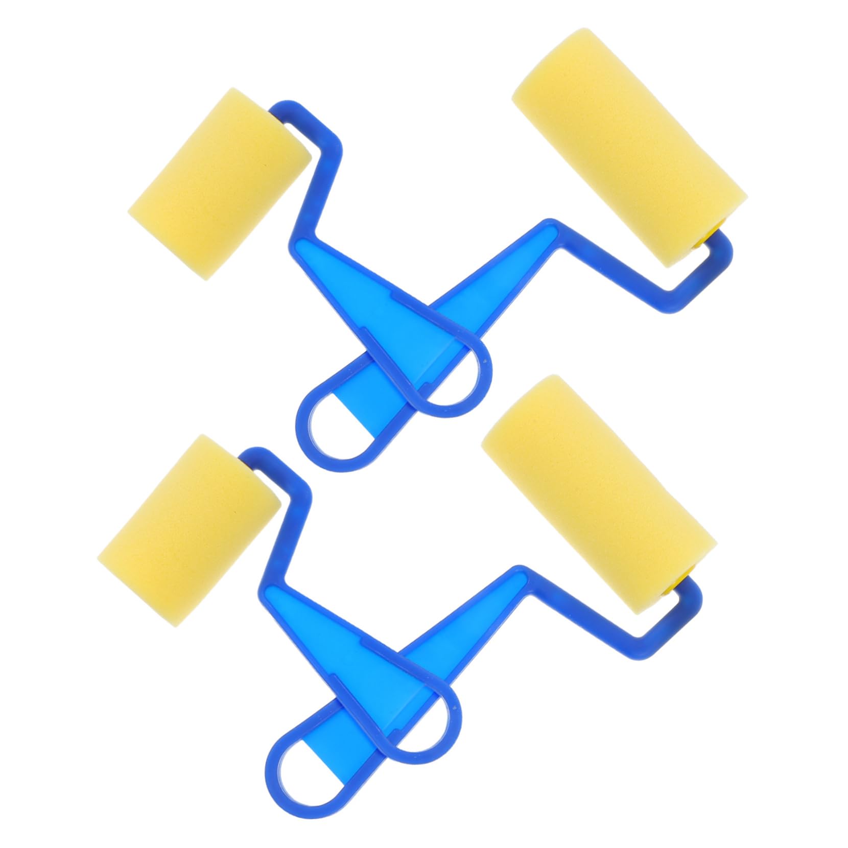 ARTIBETTER 2Sets Colorful DIY Sponge Brush Set for Art Painting Supplies Safe and Smooth Material for Creative Graffiti and Imagination for Early Education and Crafting