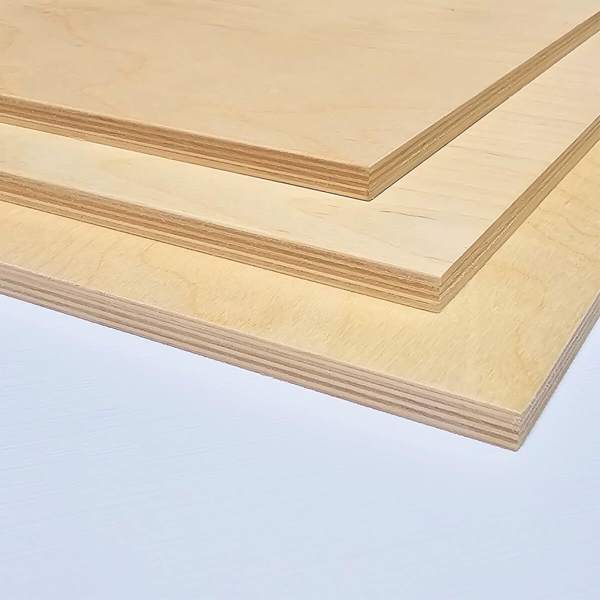 Athaus® Contreplaqué 10mm - Panneaux multiplis - Feuilles de bois - Panneaux en bois - Contreplaqué bouleau - Découpes au choix: 160x60 cm