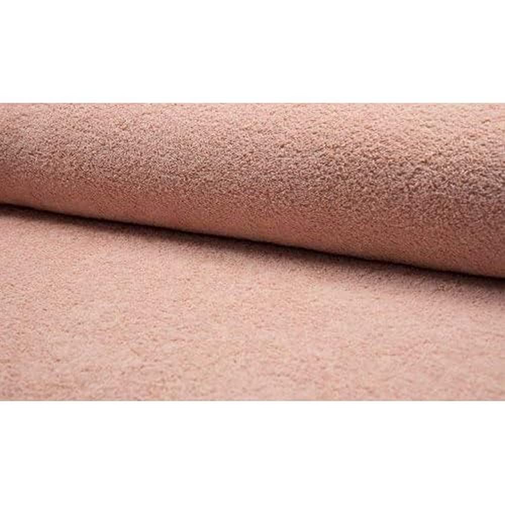 Double Sided Cotton Terry Towelling Fabric Material-Salmon, 1Mtr 150cmx100cm