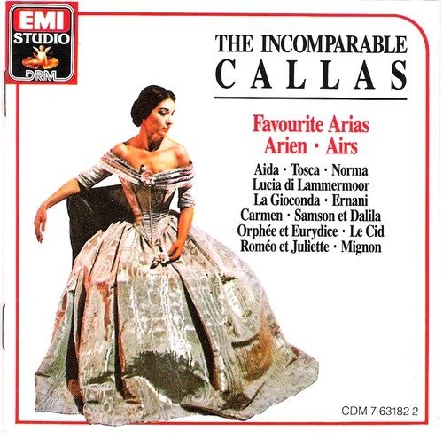 The Incomparable Callas [Audio CD] CALLAS,MARIA