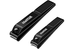 Hawatour Nail Clipper Set: Sharp and Sturdy Clippers for Precise Trimming