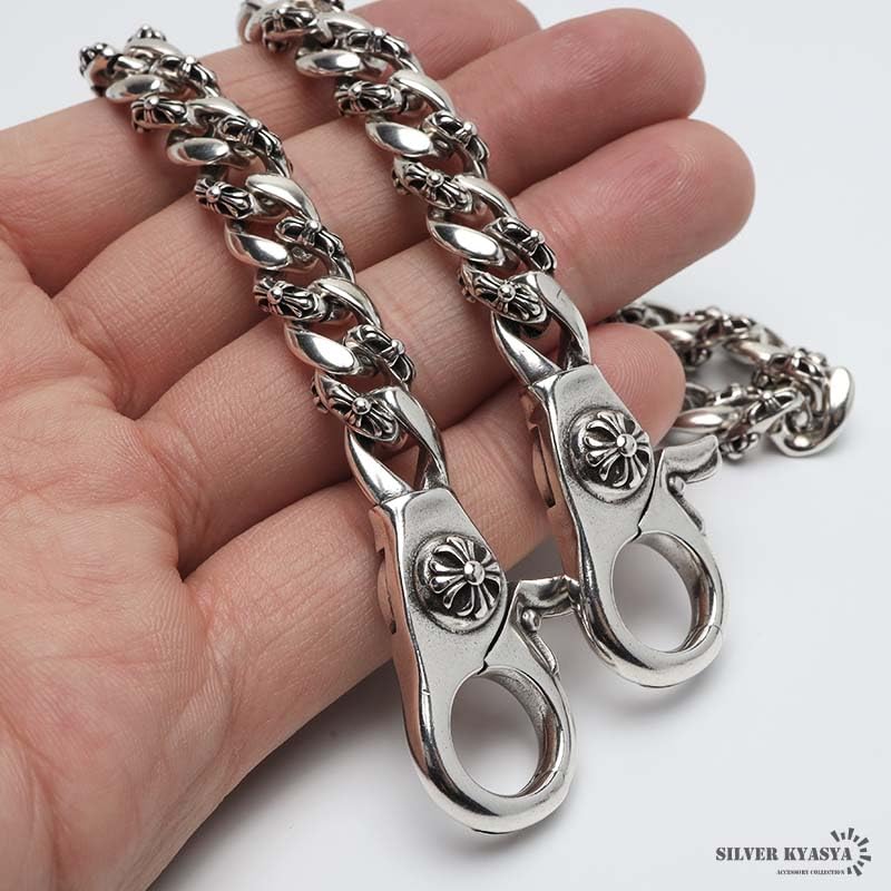 Amazon.co.jp: silver KYASYA: ウォレットチェーン