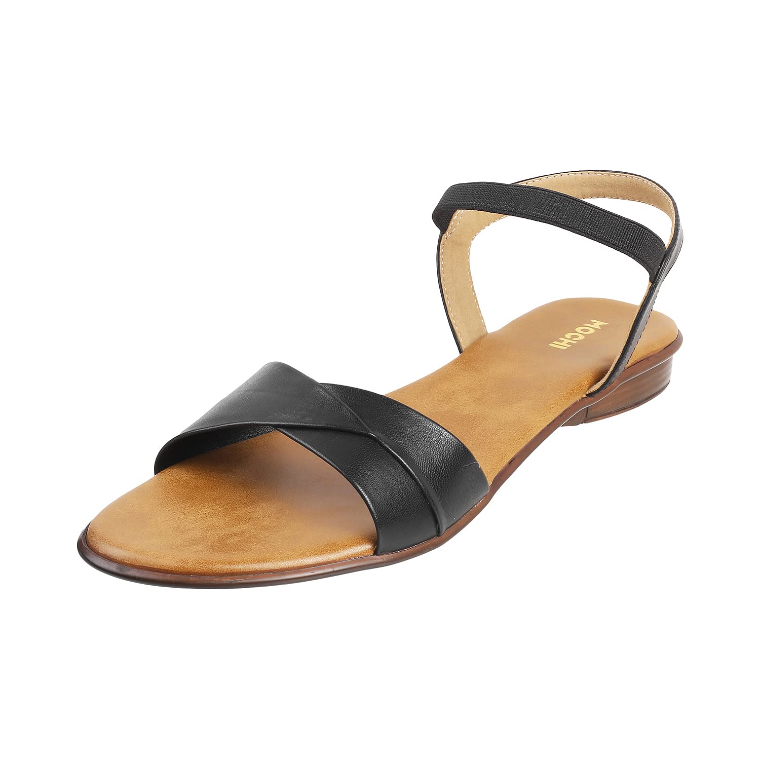 Mochi Womens Synthetic Black Sandals (Size (6 UK (39 EU)) (B09X74L96J) Amazon Price History, Amazon Price Tracker