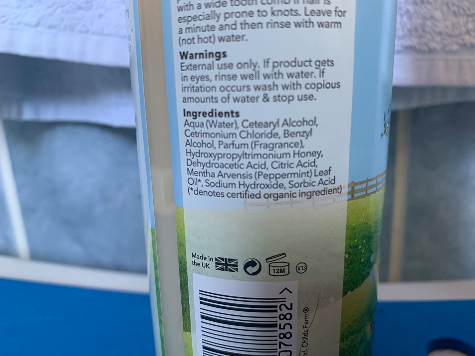 Childs Farm Kids Conditioner 500ml Strawberry & Organic Mint All