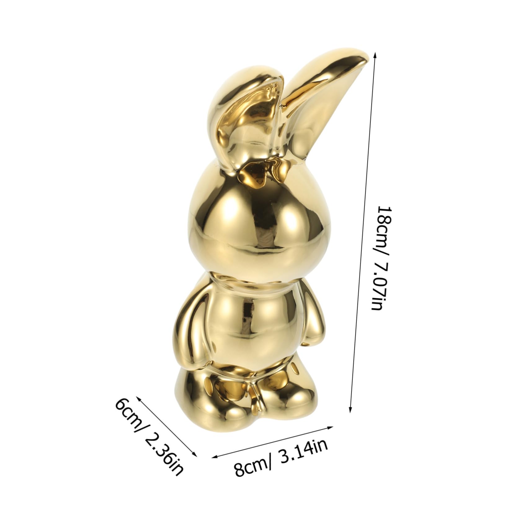 Cabilock 1pc Bunny Candle Candle Home Decor Home Decor Easter Supply Paraffin