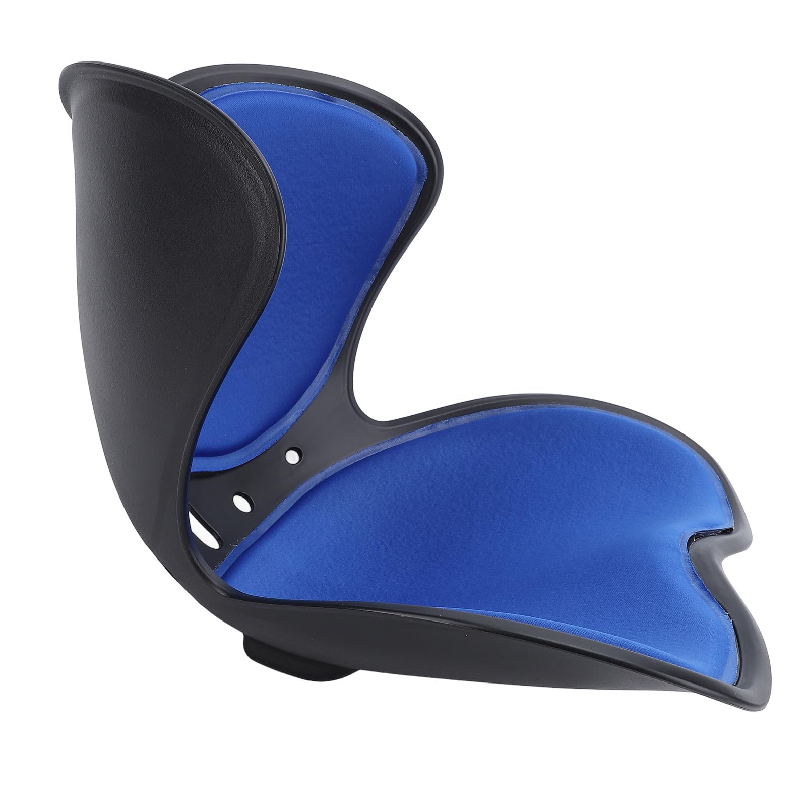 Naroote Soporte Lumbar Ergonómico, Silla de Soporte Lumbar para el Asiento del Piso Forma de Pétalos Multipropósito para Automóvil (Blue)