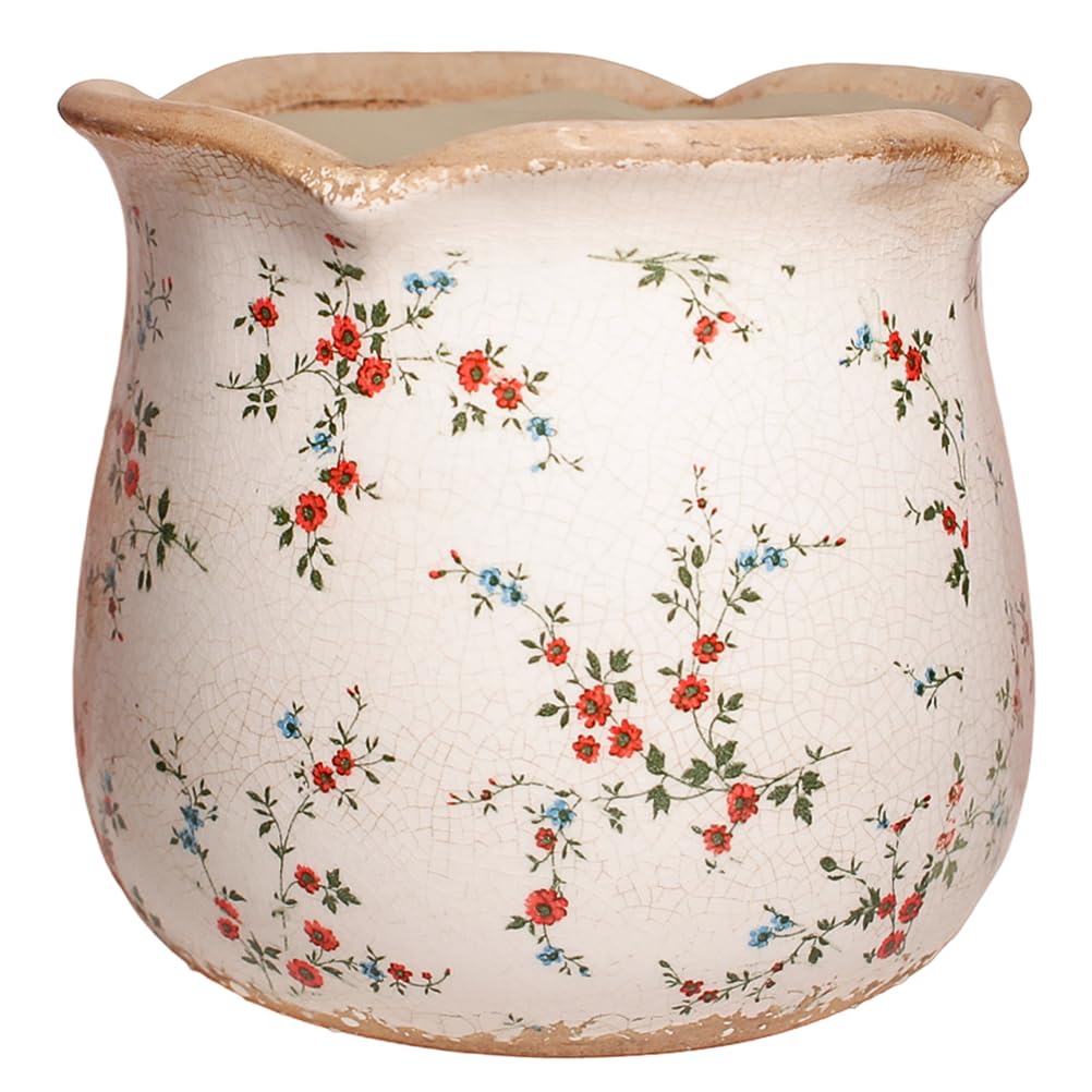 Ceramic Pots for Plants Vintage 6.11 Inch