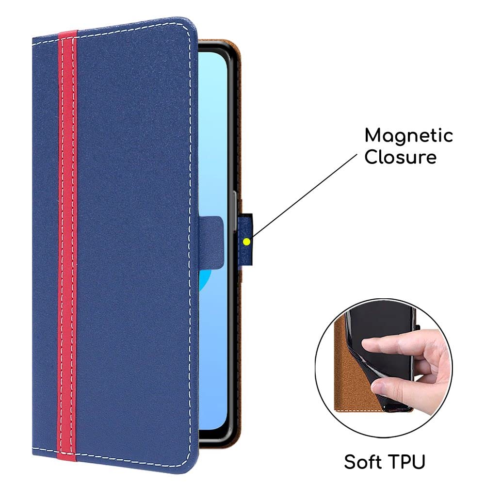 iVoler Cover per Oppo A54 5G e Oppo A74 5G, Custodia Trasparente per Assorbimento Degli Urti con Paraurti in TPU Morbido, Sottile Morbida in Silicone TPU Protettiva Case