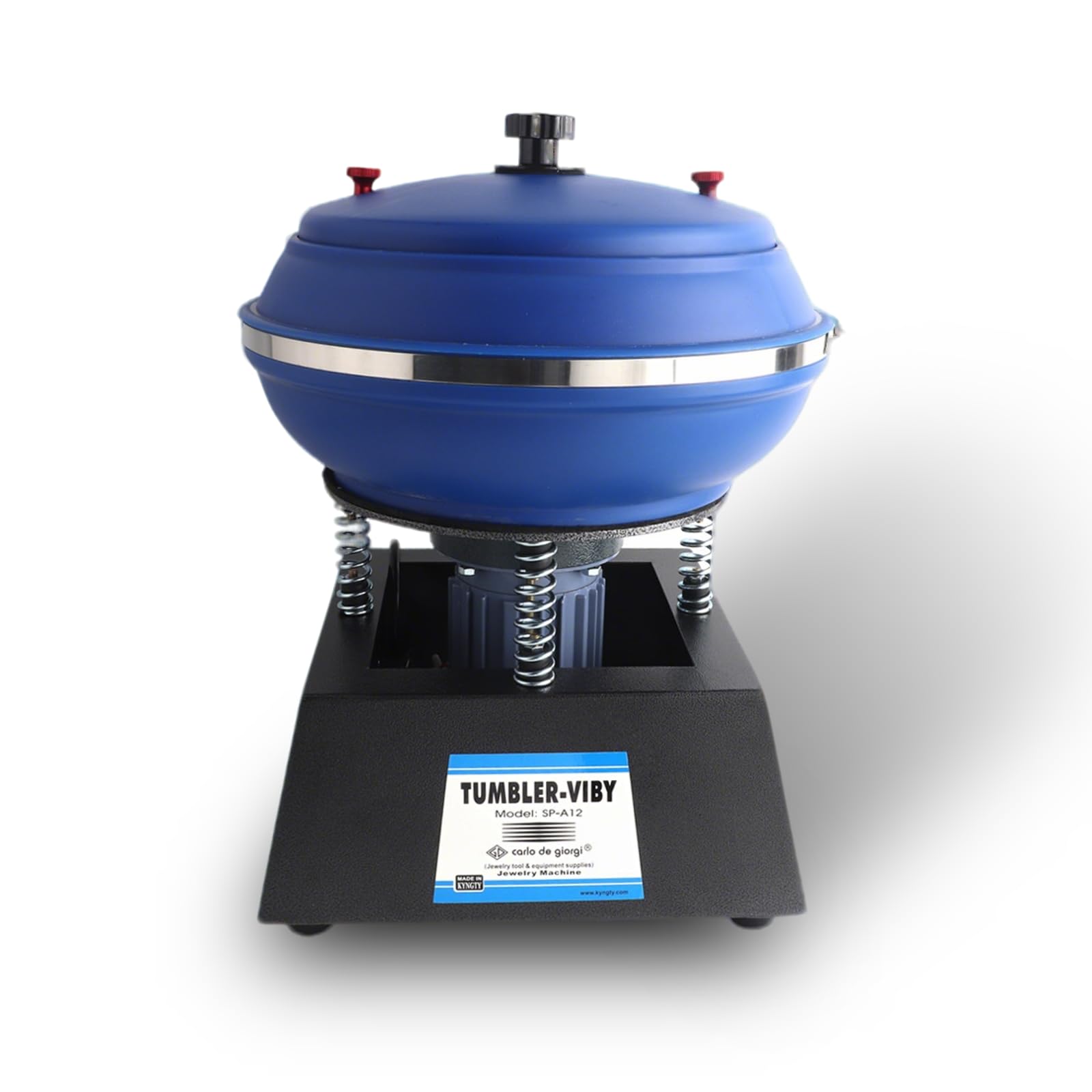 KUSOLE Vibratory polishing machines, electric polishing machines, and professional drum polishing machine sets offer powerful grinding and polishing capabilities Upgradedversion
